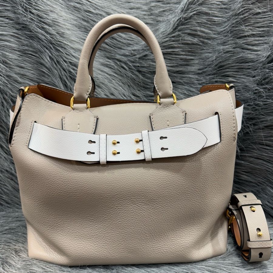 BURBERRY Belt Bag Gray White 4076727 肩背包 側背包 斜背包-0