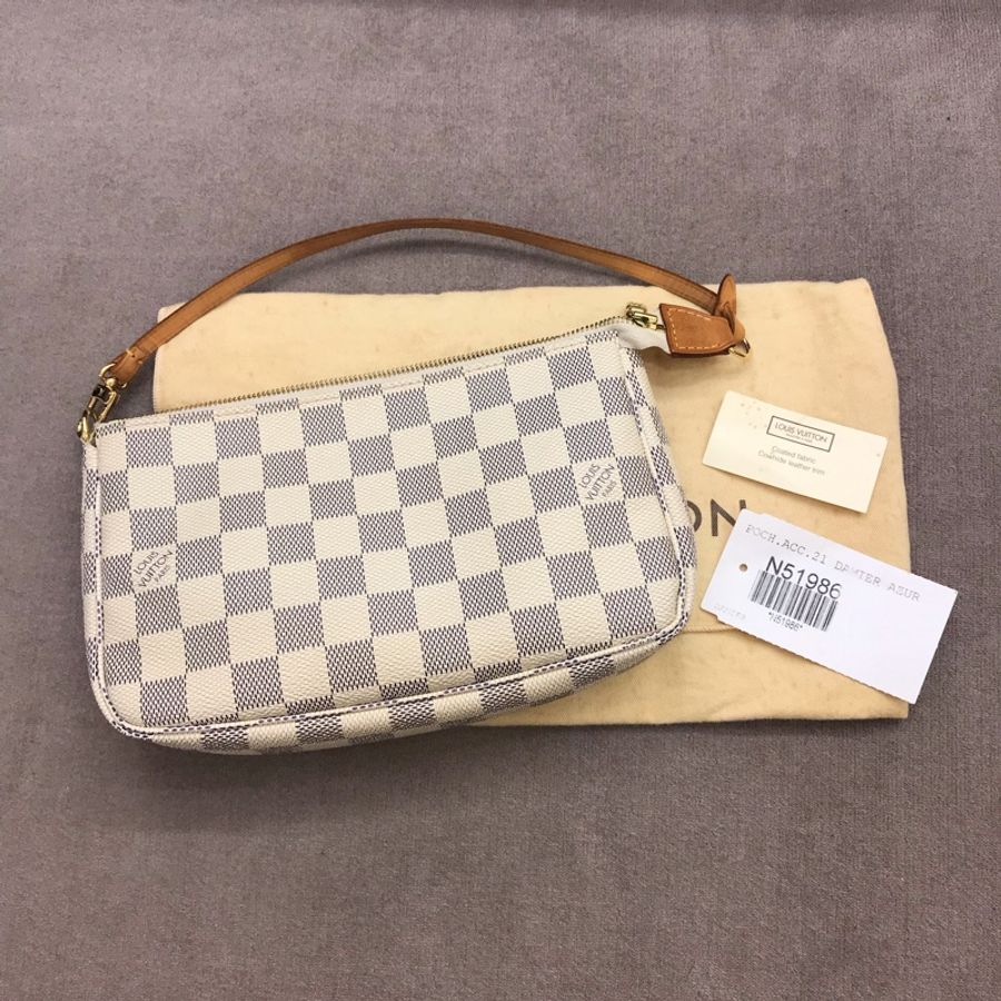 LOUIS VUITTON POCH.ACC.21 N51986 Damier Azur-13