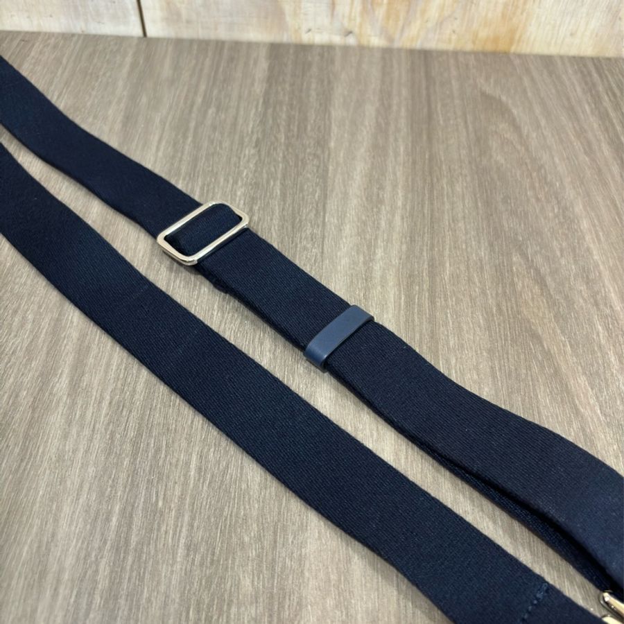TODS G BAG 藍色防水布 小款 肩背包斜背包手提包-25