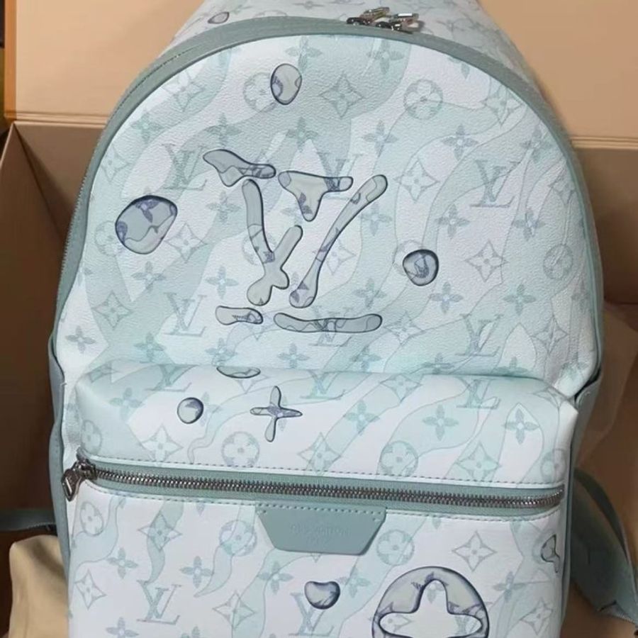 LV 阿波羅水墨印花 25年 全新配件齊全-4