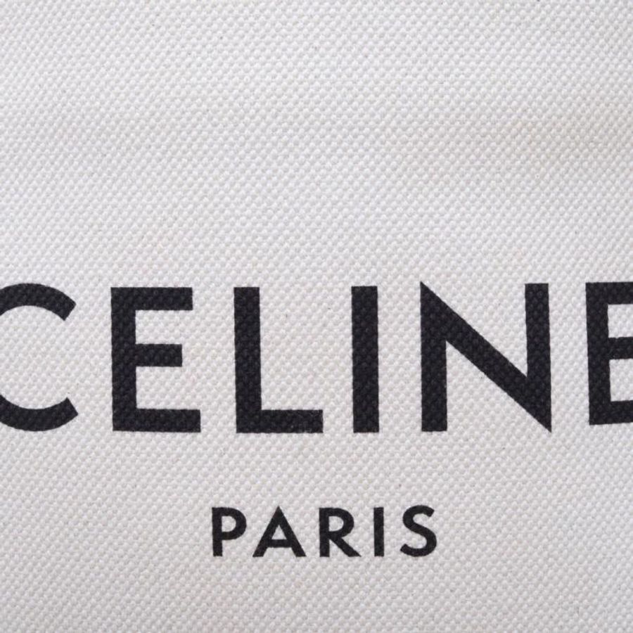 CELINE(思琳) Cabas 豎款手袋 大號 金棕色 /帆布-5