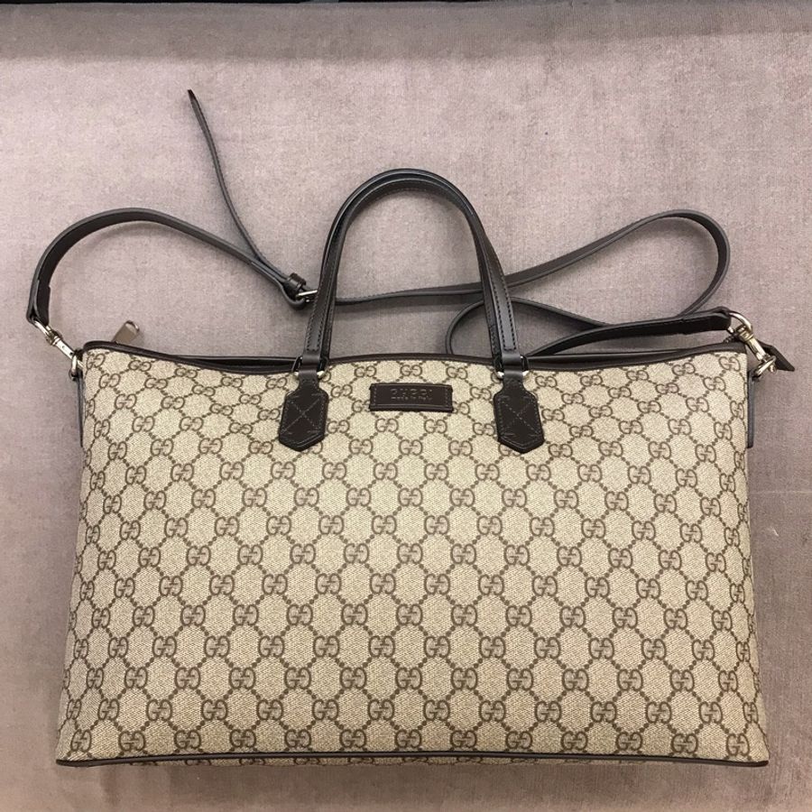 GUCCI GG Supreme 3 way bag 410748-0