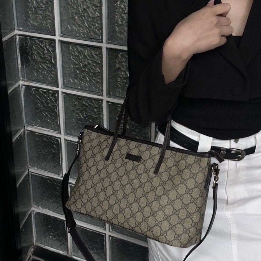 GUCCI GG Supreme 3 way bag 410748-2