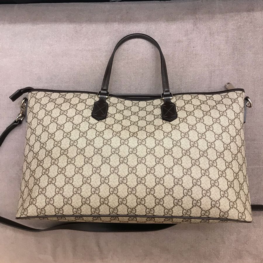 GUCCI GG Supreme 3 way bag 410748-6