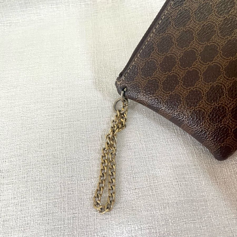 ✨ Celine 老花拉鍊零錢包-7