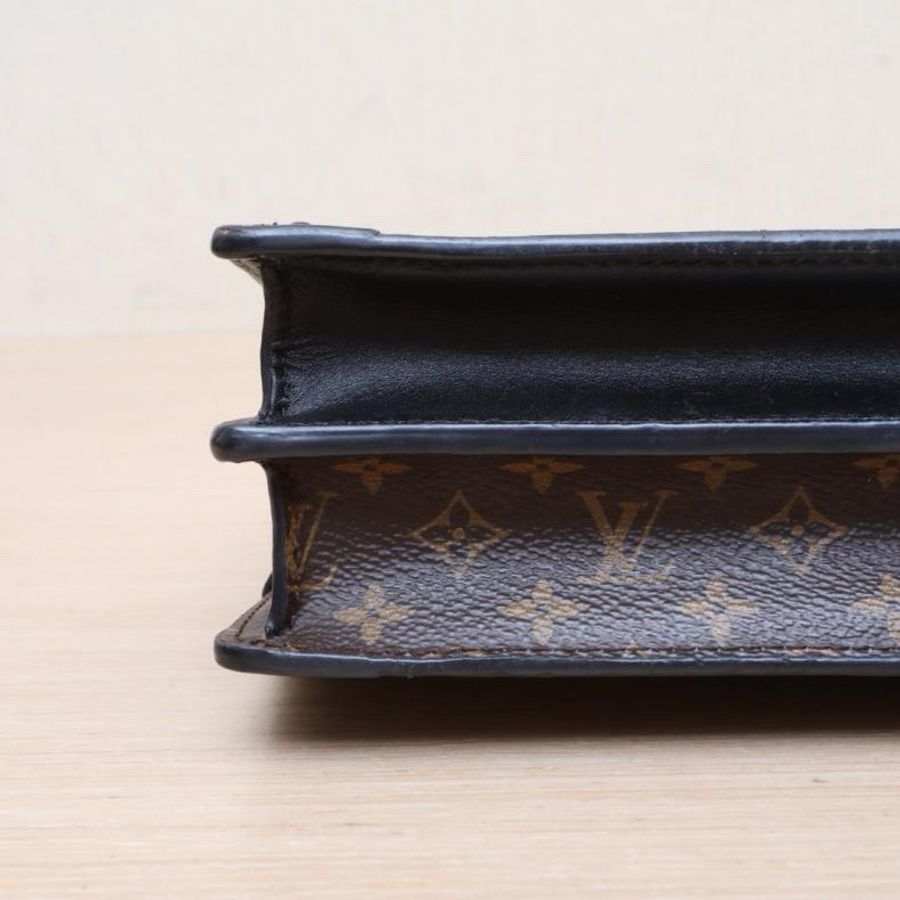 LOUIS VUITTON(路易威登) Trunk Clutch 軟盒子包 拼色 PVC 晶片-3