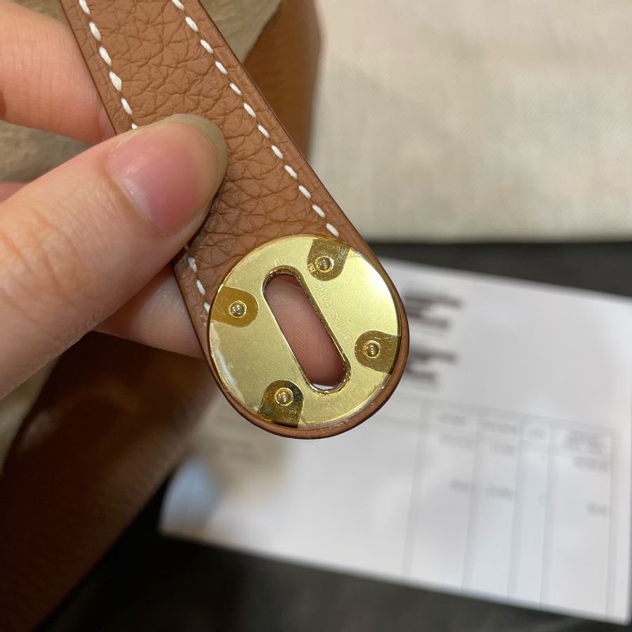 全新帶膜 全配🈶️購證🔥#愛馬仕 #W刻 #lindy26 #金棕 金釦 #hermes-24