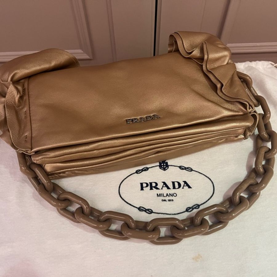 PRADA風琴手提肩背包-17