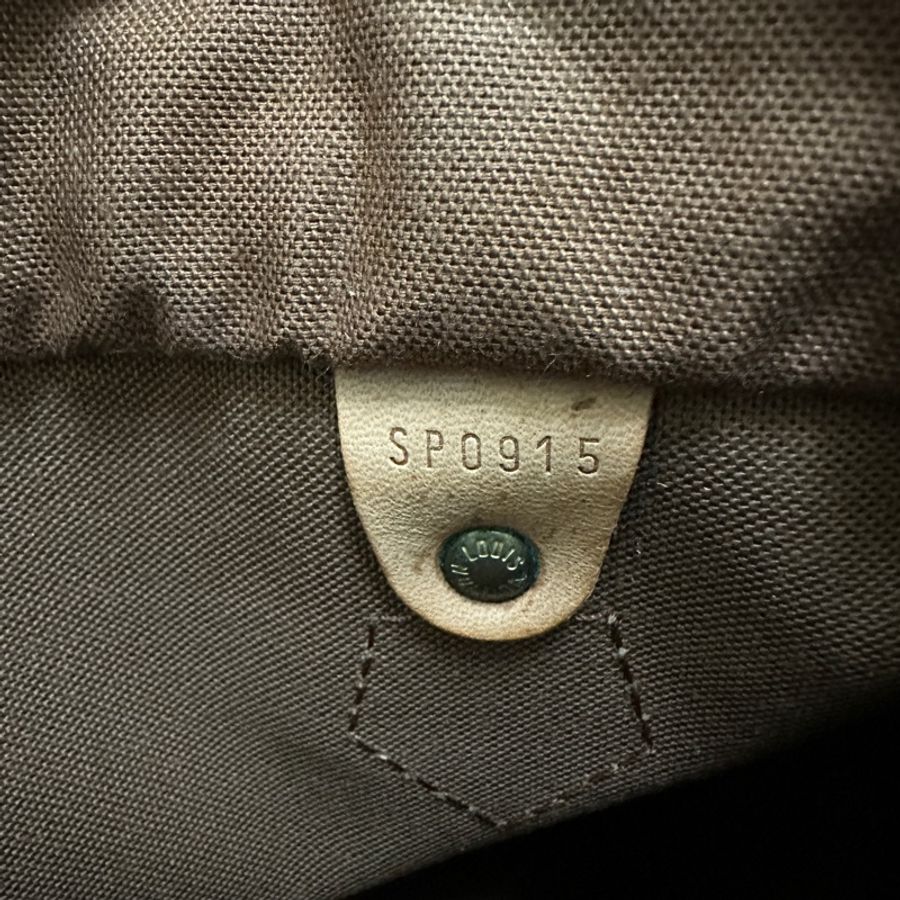 LV Speedy 25 老花 波士頓包 手提包 肩背包 斜背包-10