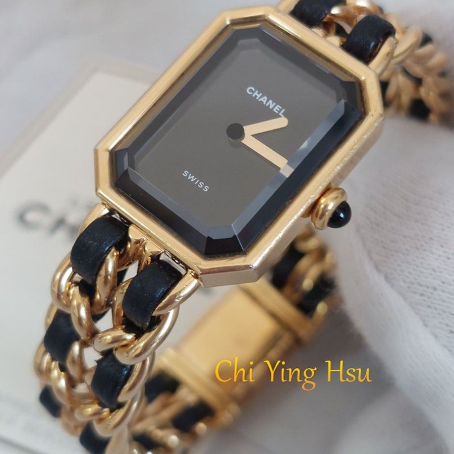 Chanel H0001 🎀現品實拍🎀香奈兒首映系列premiere 手錶L尺寸~二手-53