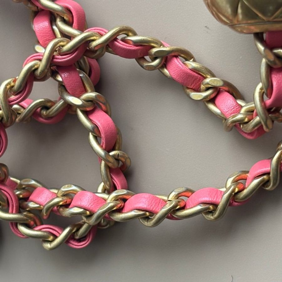 ::CHANEL:: 珊瑚粉橘金球方胖17 天菜COCO-32