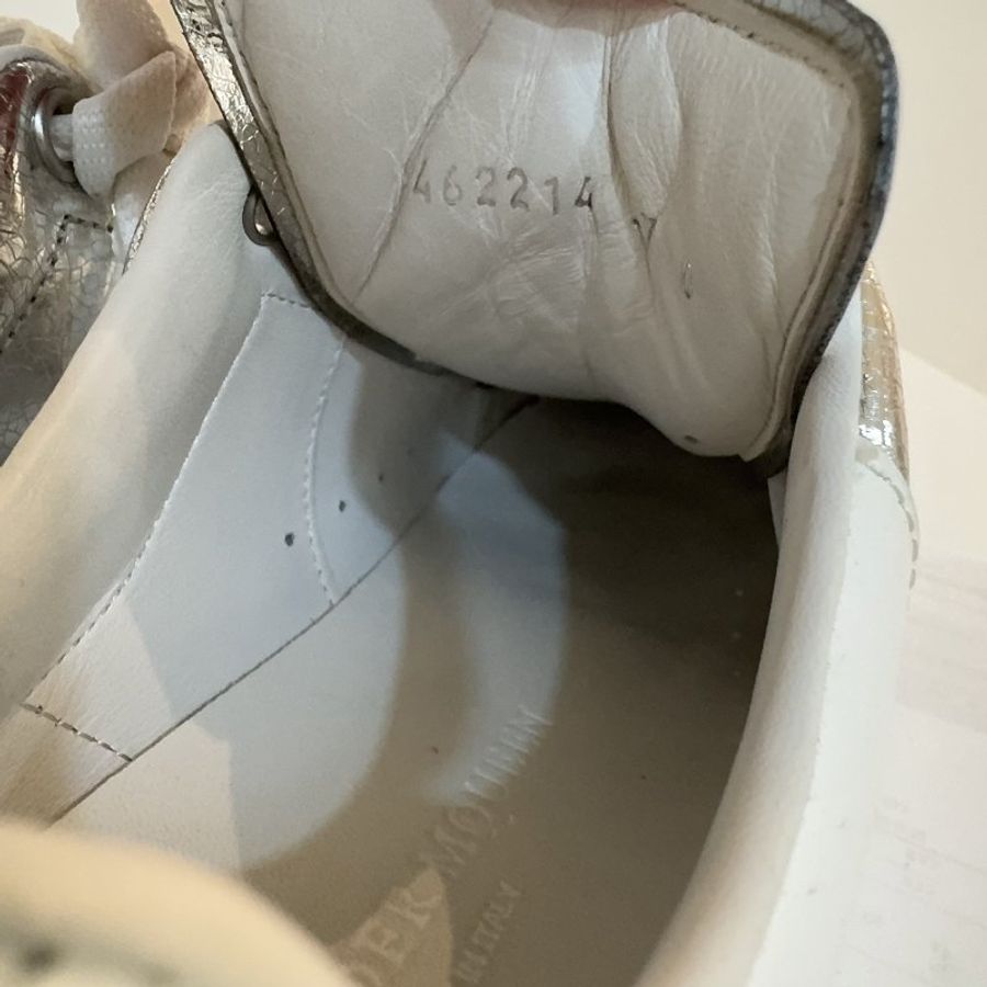 Alexander Mcqueen Oversized Sneakers Silver/White-18