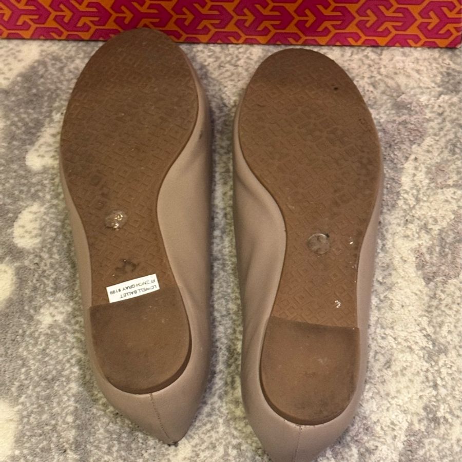 Tory Burch 平底灰色芭蕾舞鞋女鞋-8
