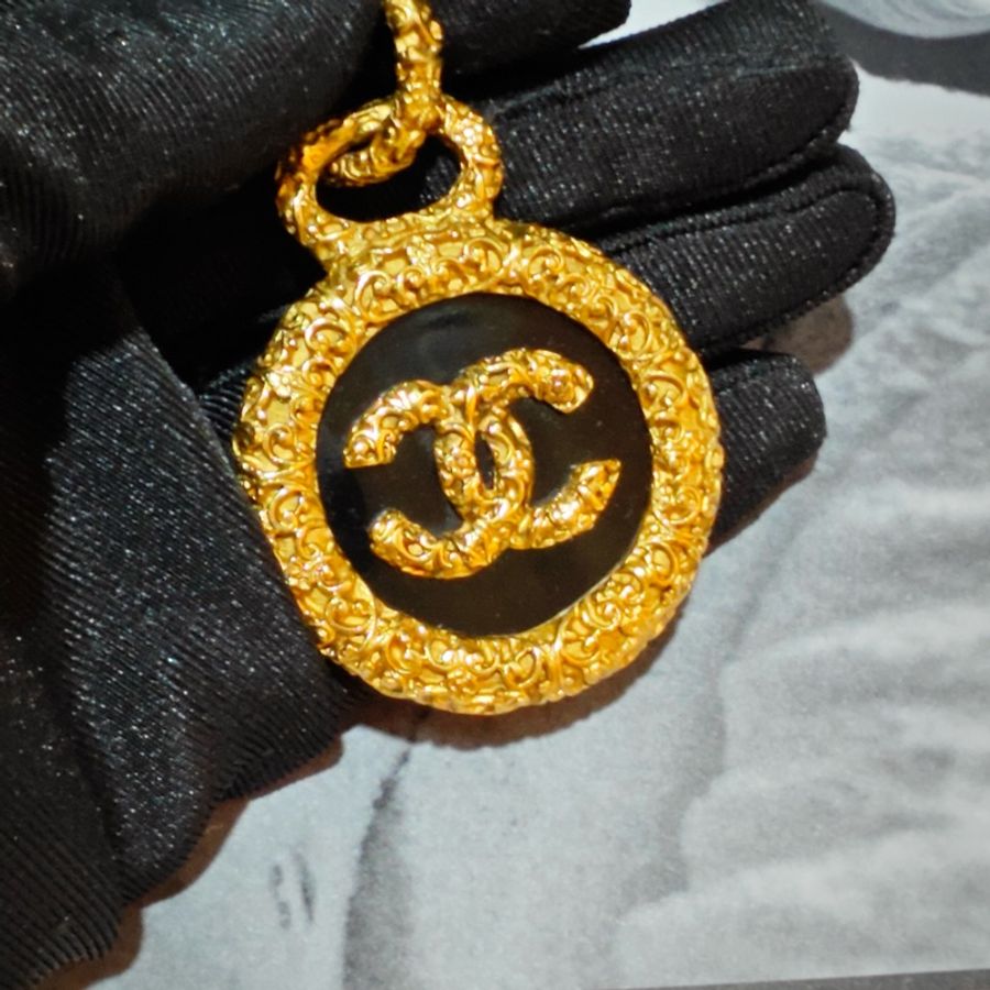 超級好成色 Chanel Vintage熔岩項鍊-6