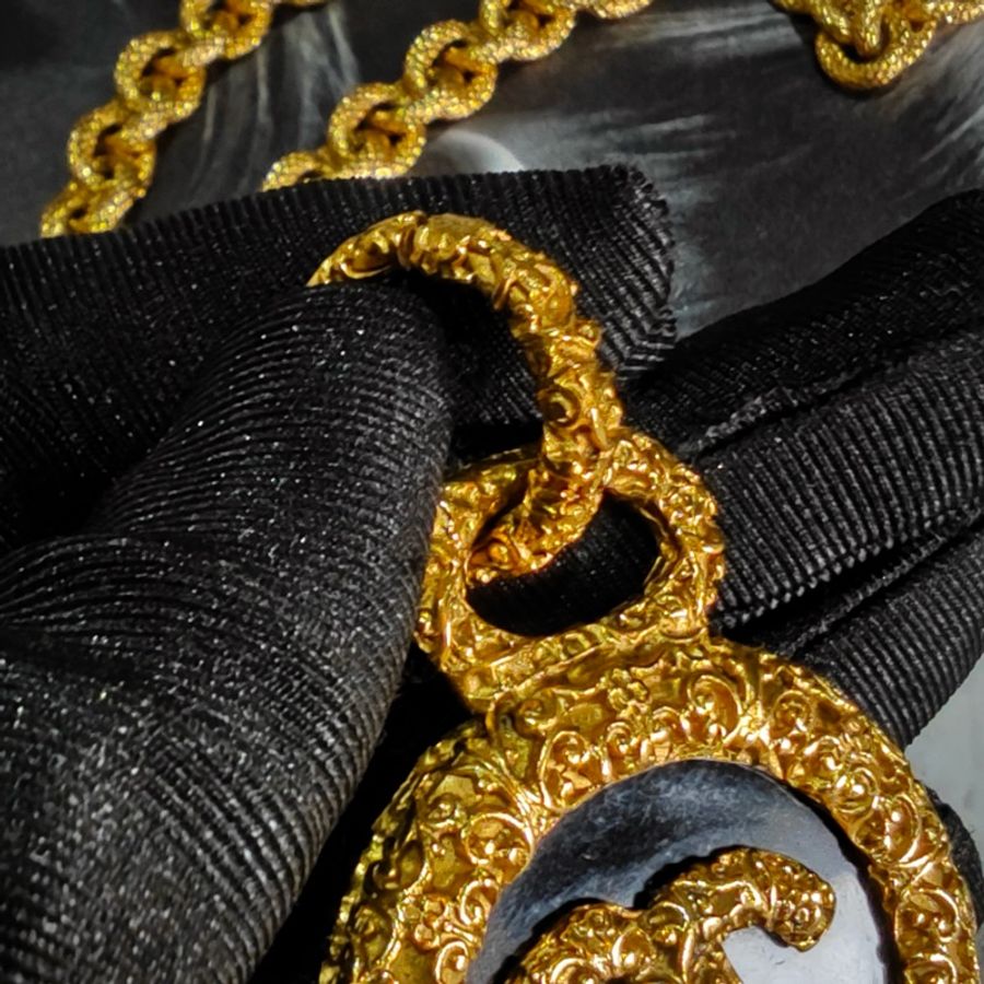 超級好成色 Chanel Vintage熔岩項鍊-10