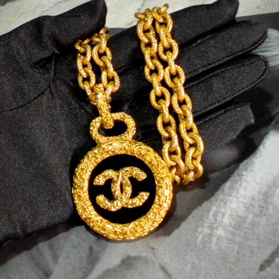 超級好成色 Chanel Vintage熔岩項鍊-18