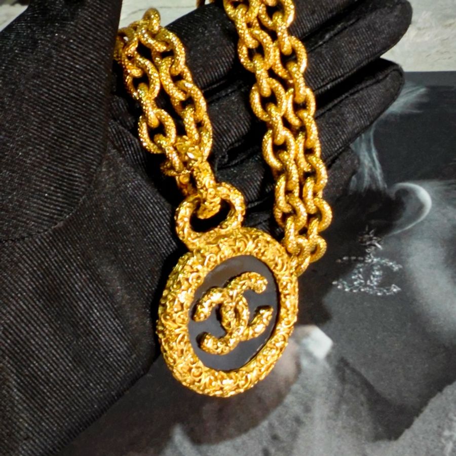 超級好成色 Chanel Vintage熔岩項鍊-19
