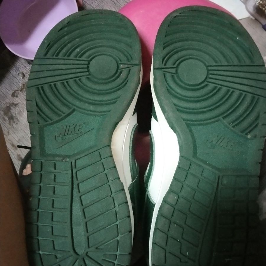 NIKE DUKE白綠休閒鞋US8/26cm-3