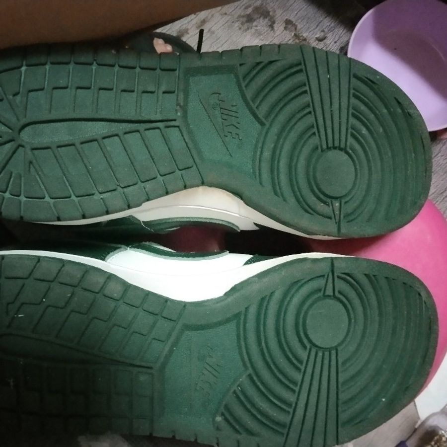 NIKE DUKE白綠休閒鞋US8/26cm-9