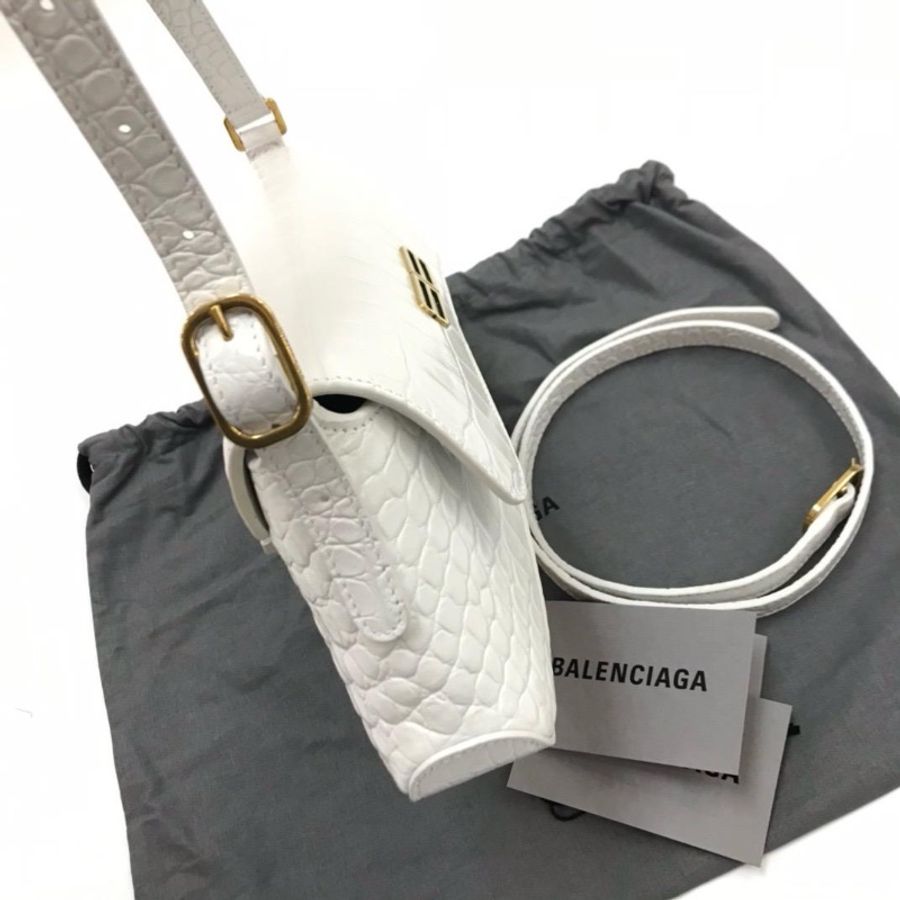 Balenciaga Flap white bag-1
