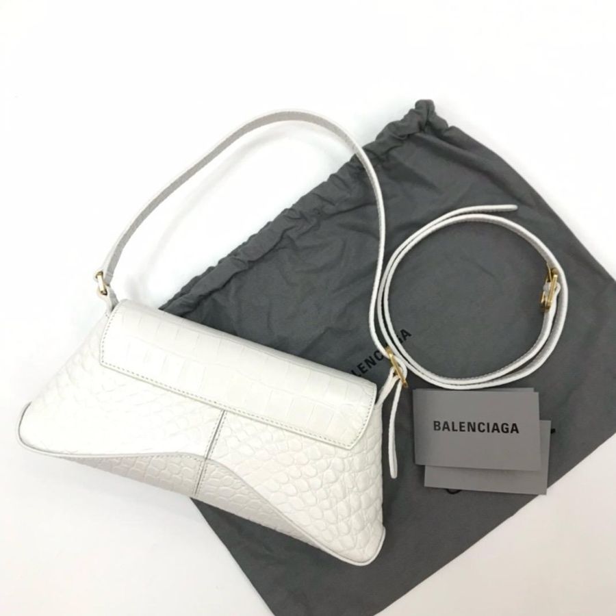 Balenciaga Flap white bag-2