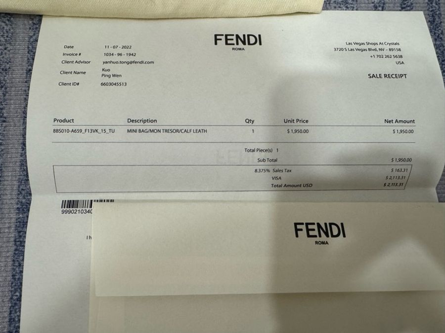 Fendi水桶包 可手提斜背水桶包 小牛皮-21