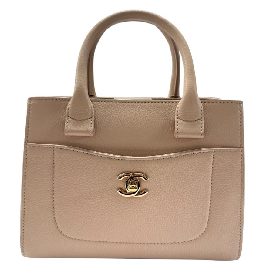 CHANEL 香奈兒 A69929 Neo Executive 皮革 手提包 粉色-1