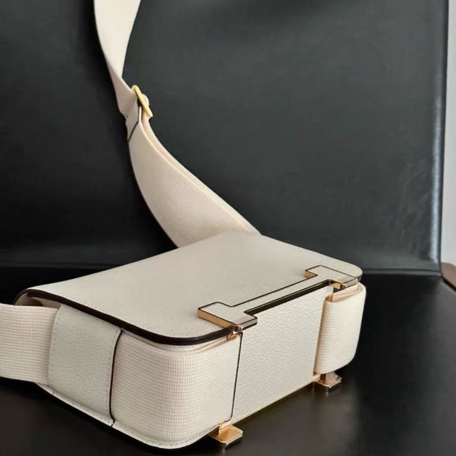 Hermes 奶油白金扣geta木屐包u刻山羊皮 21.5*13*5cm,99新 配件塵袋 原價近26萬-3