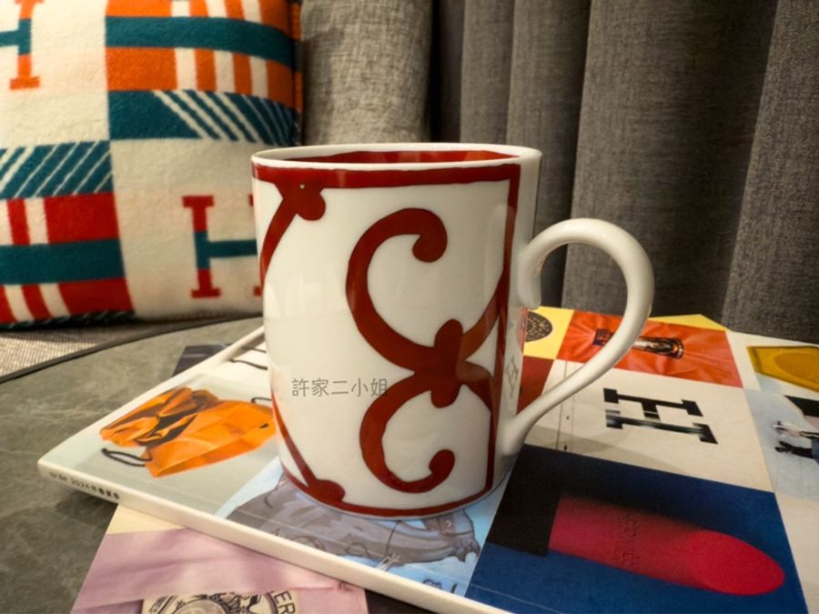 Hermes 愛馬仕 西班牙陽台 2號 馬克杯-0