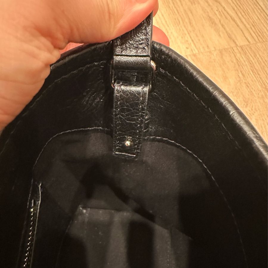 Balenciaga 巴黎世家Barbes Small East-West Shopper Bag 羔羊皮托特包-2