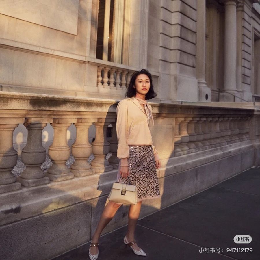 BOTTEGA VENETA BV MINI PIAZZA 米白 裸粉色 全皮 郵差包 手提包 肩背包 斜背包-7