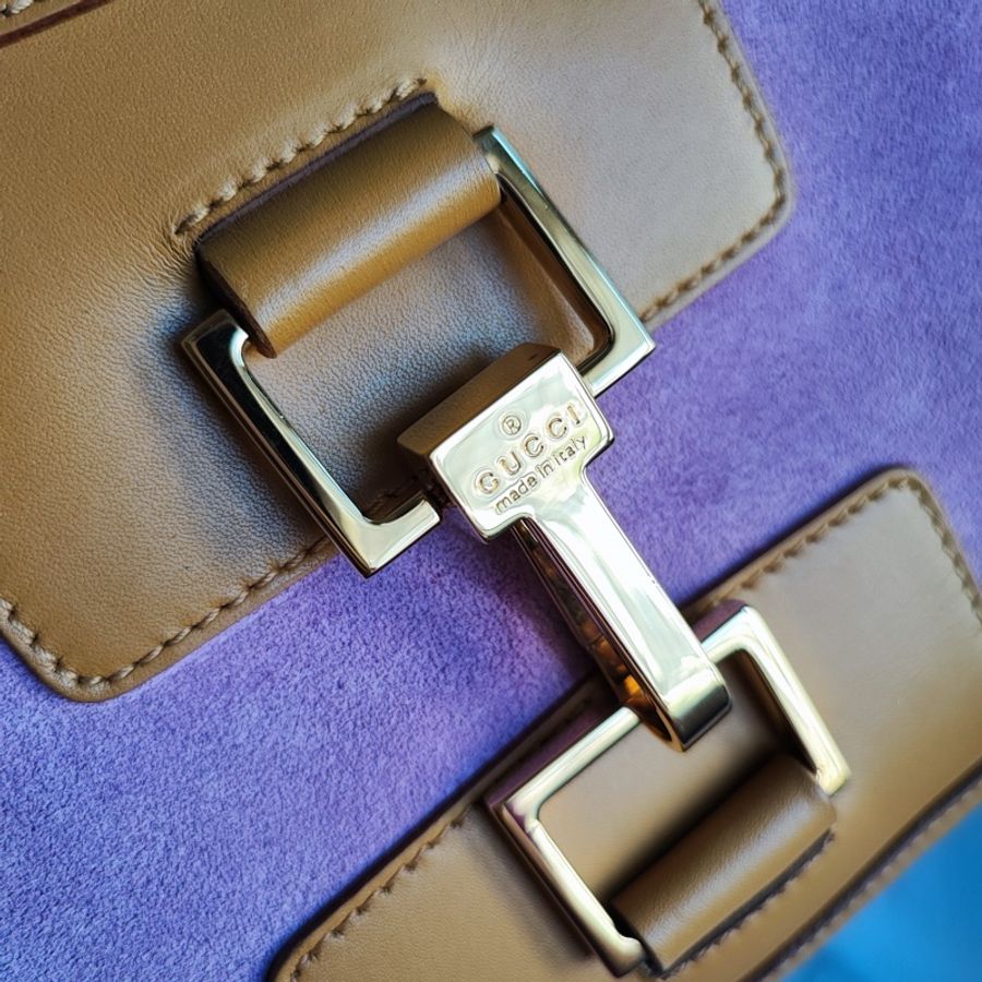 GUCCI Jackie Shoulder Bag 麂皮 腋下包 肩背包-7
