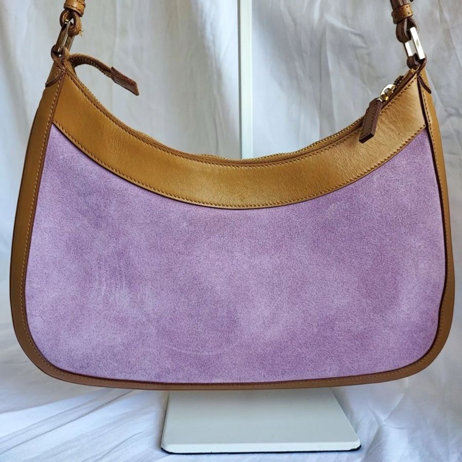GUCCI Jackie Shoulder Bag 麂皮 腋下包 肩背包-20