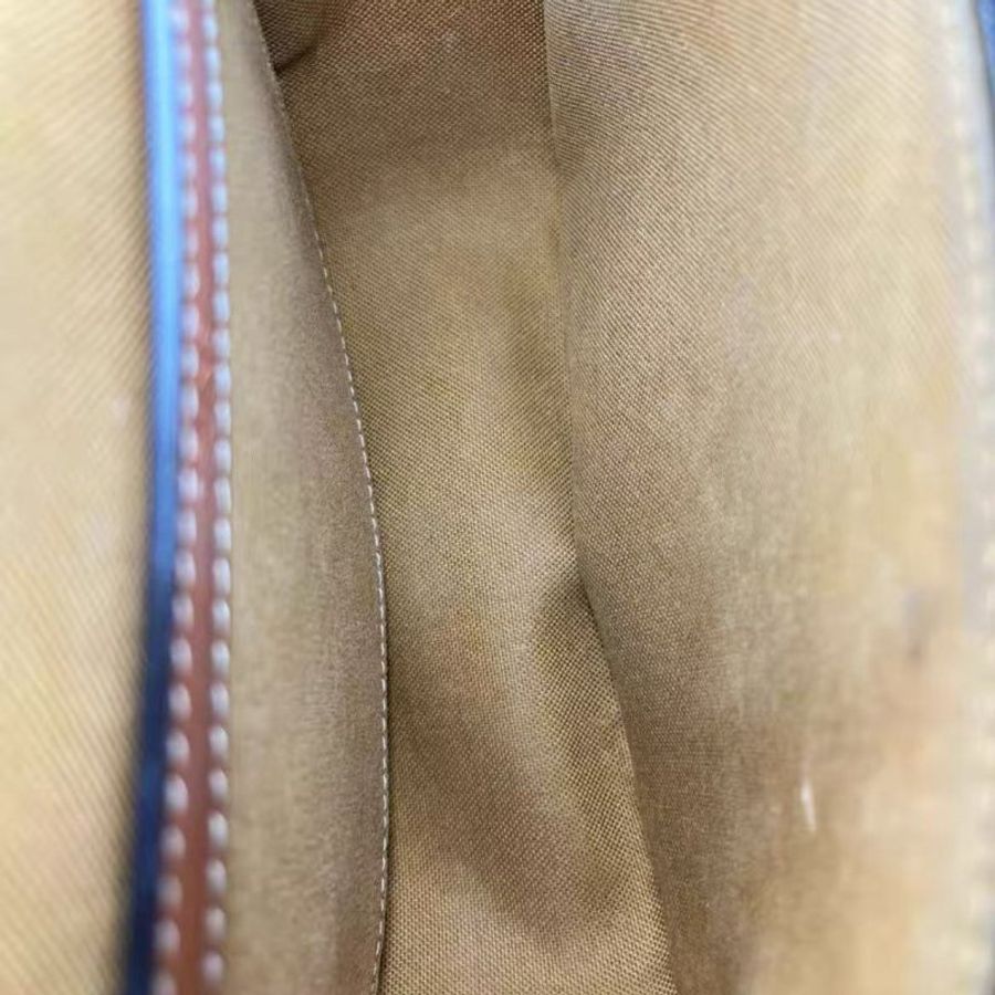 Celine 老花馬鞍包 中號 20年 18.5*17*8 99新 配件塵袋-5