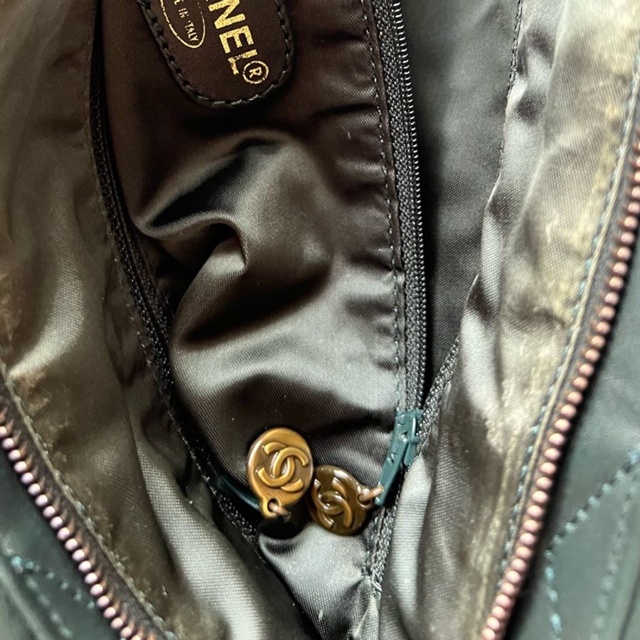 Vintage Chanel Tote Bag 中古香奈兒皮包 肩背包-8