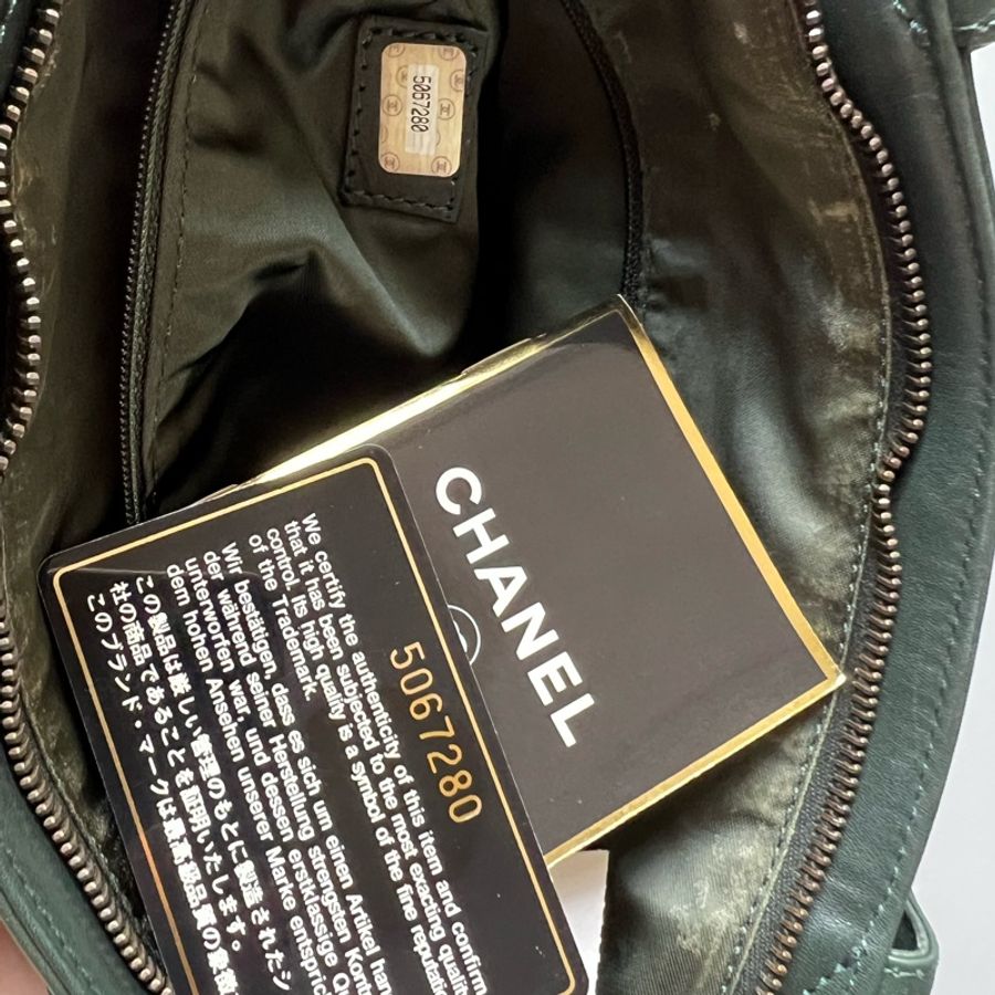 Vintage Chanel Tote Bag 中古香奈兒皮包 肩背包-10