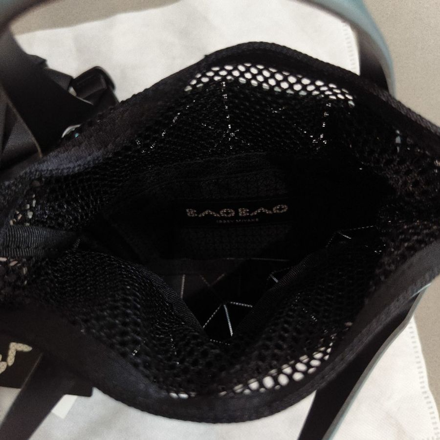 ISSEY MIYAKE 三宅一生 BAOBAO 方格4x4手提包（灰藍色）-8