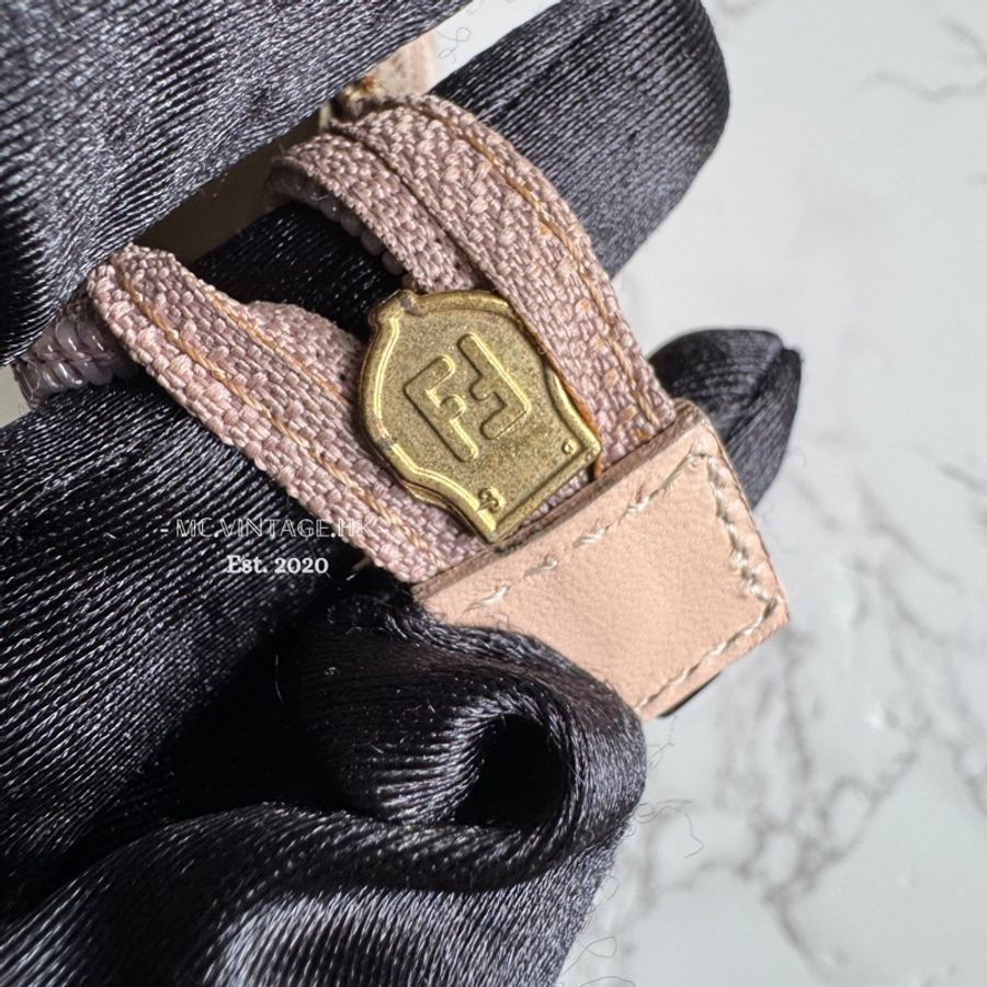 FENDI Zucchino Canvas Pouch 老花 布面 化妝包-26