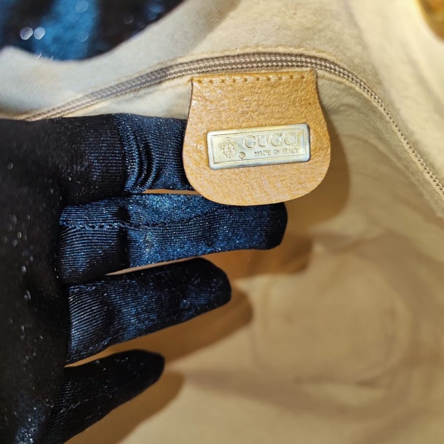 GUCCI Vintage Bucket Bag 中古 水桶袋 肩背包-20