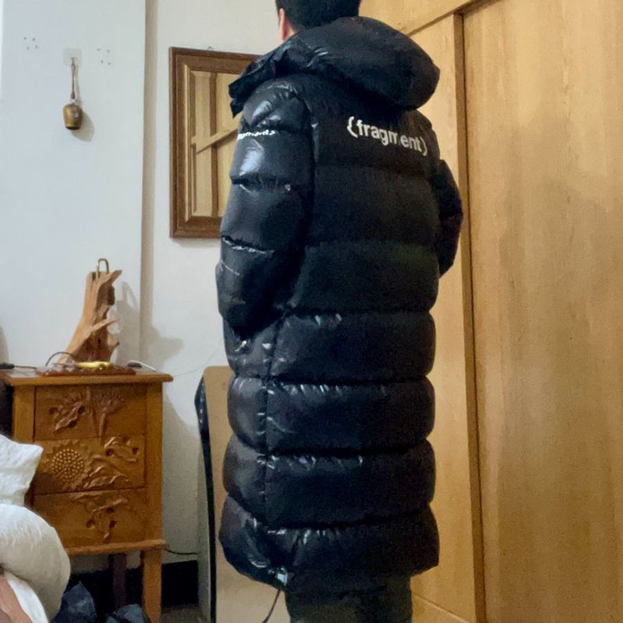 moncler x fragment 藤原浩聯名 長版羽絨 義大利製 全新二手 XS版型偏大-5