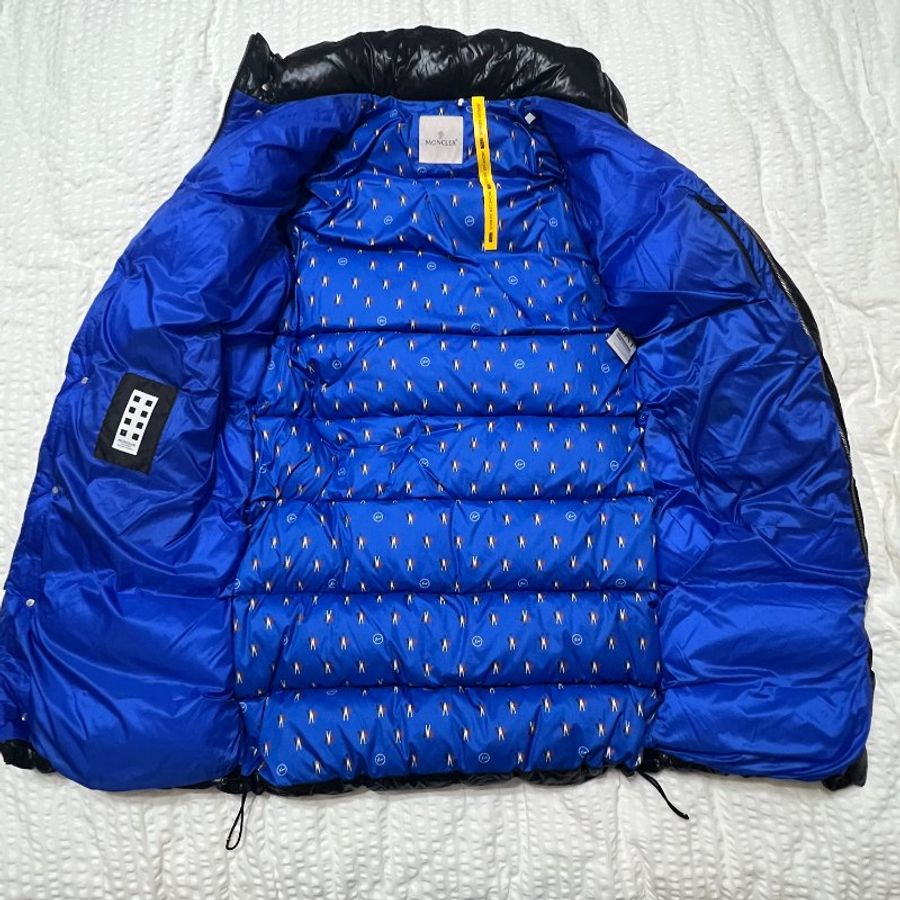 moncler x fragment 藤原浩聯名 長版羽絨 義大利製 全新二手 XS版型偏大-6