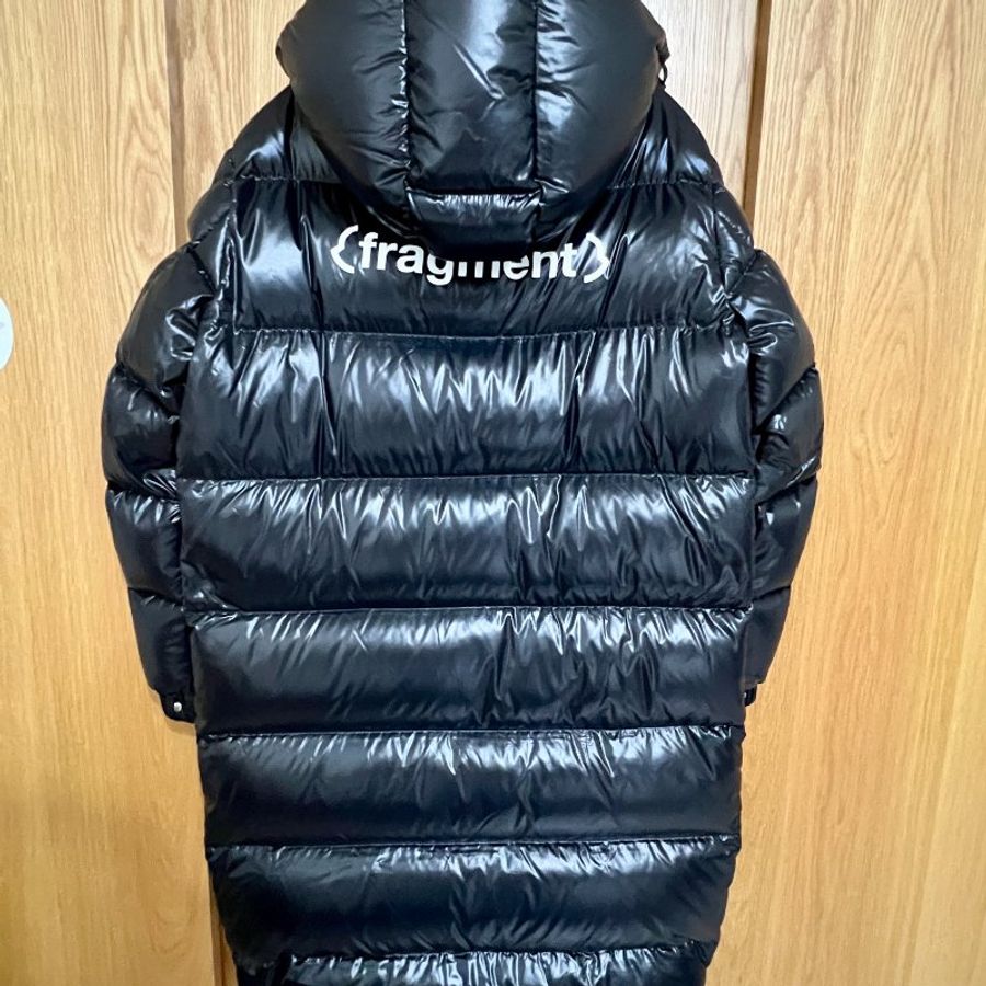 moncler x fragment 藤原浩聯名 長版羽絨 義大利製 全新二手 XS版型偏大-9
