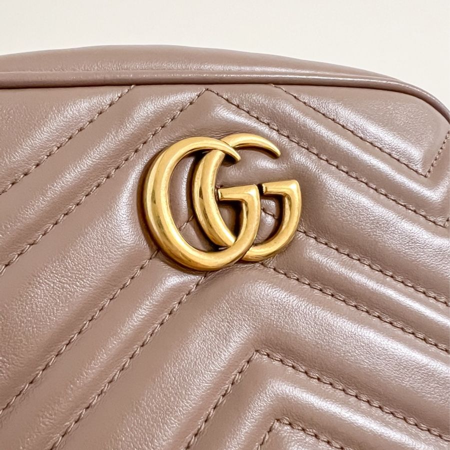 極新Gucci GG Marmont mini 相機包 肩背 斜背 18公分-4