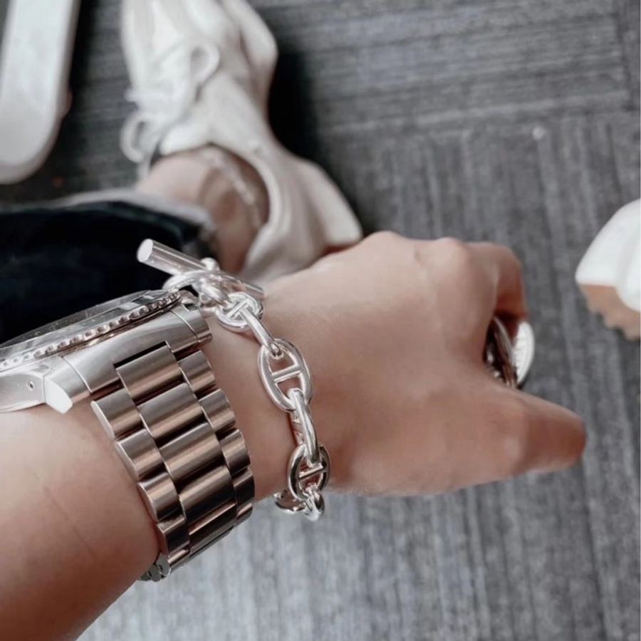 Hermes Chaine d'ancre bracelet-3