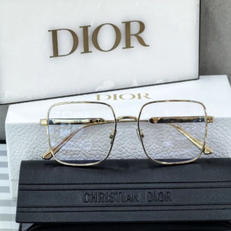 【現貨】麗睛眼鏡【DIOR 迪奧】可刷卡分期-CANNAGE O 金屬方框眼鏡 光學眼鏡 小紅書爆款眼鏡 迪奧熱門款眼鏡-2