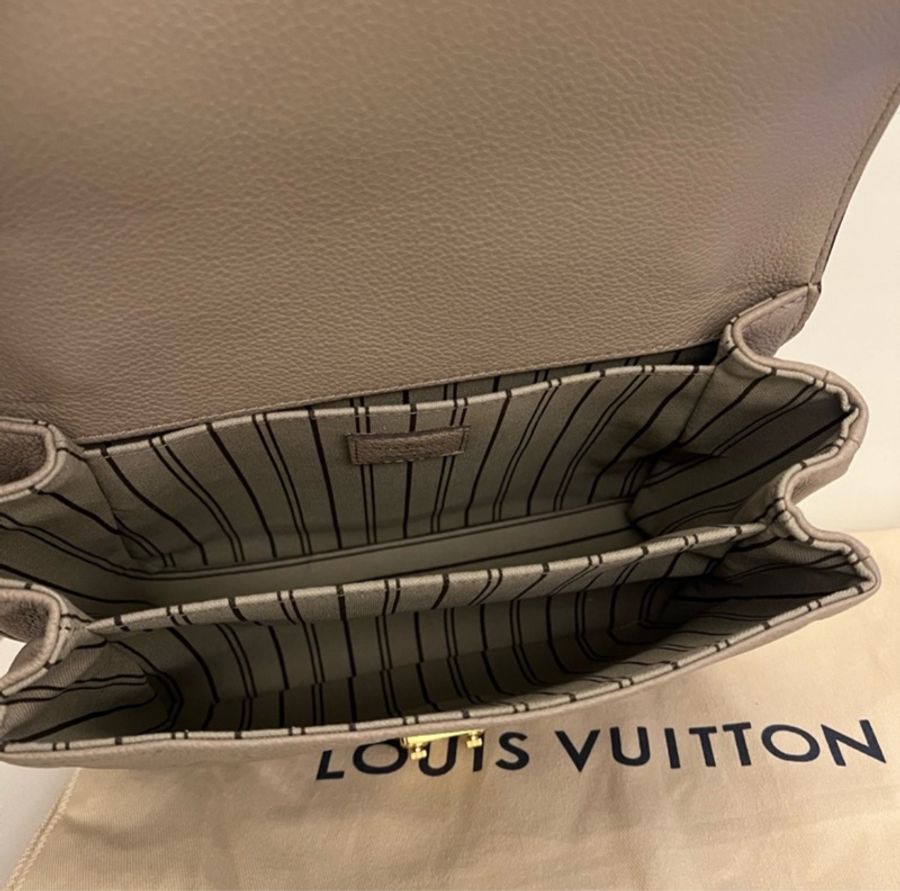 LV 郵差包 Pochette Métis 米色皮革款-3