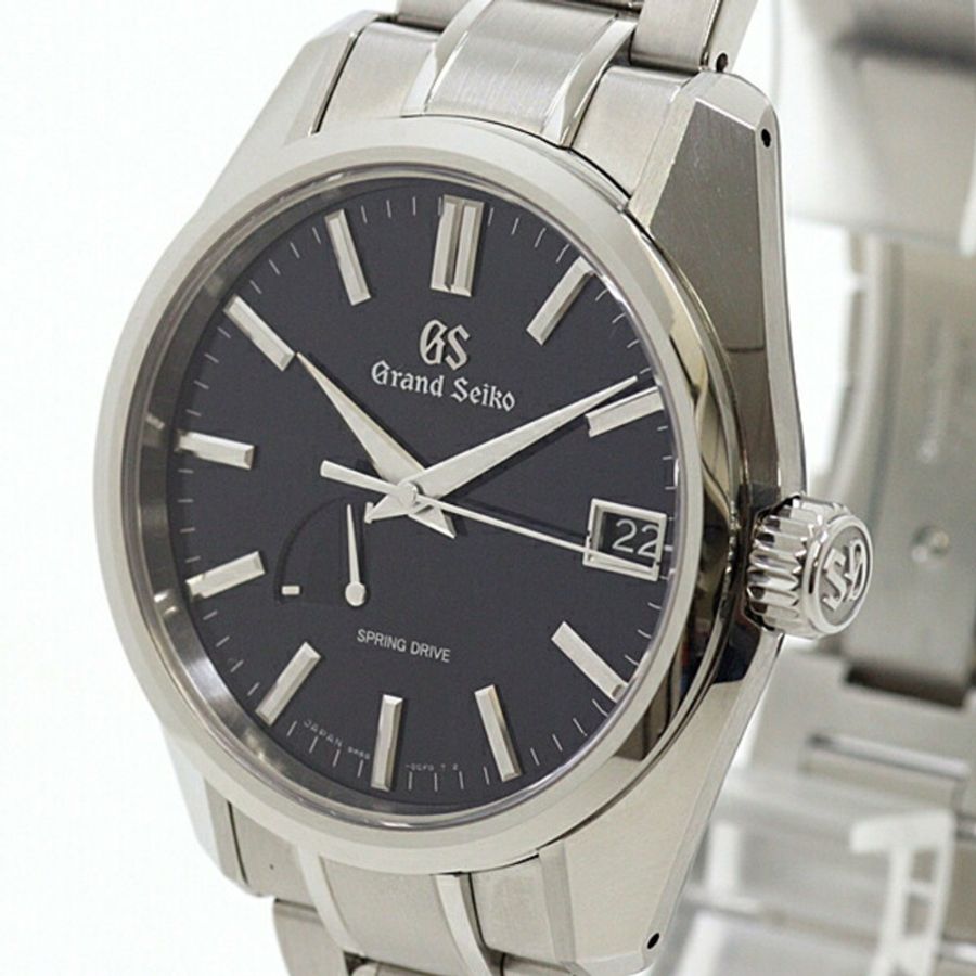 精工 (SEIKO) 男錶 Grand Seiko Heritage 系列 SBGA375 海軍藍錶盤自動腕錶 未使用-0