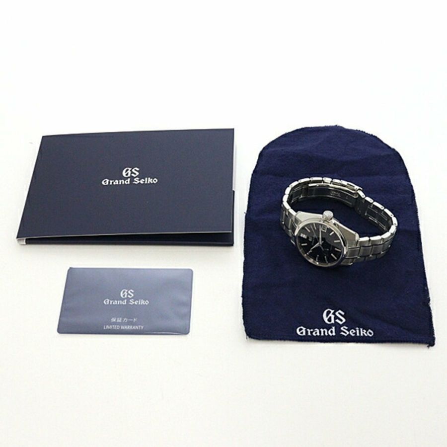 精工 (SEIKO) 男錶 Grand Seiko Heritage 系列 SBGA375 海軍藍錶盤自動腕錶 未使用-1