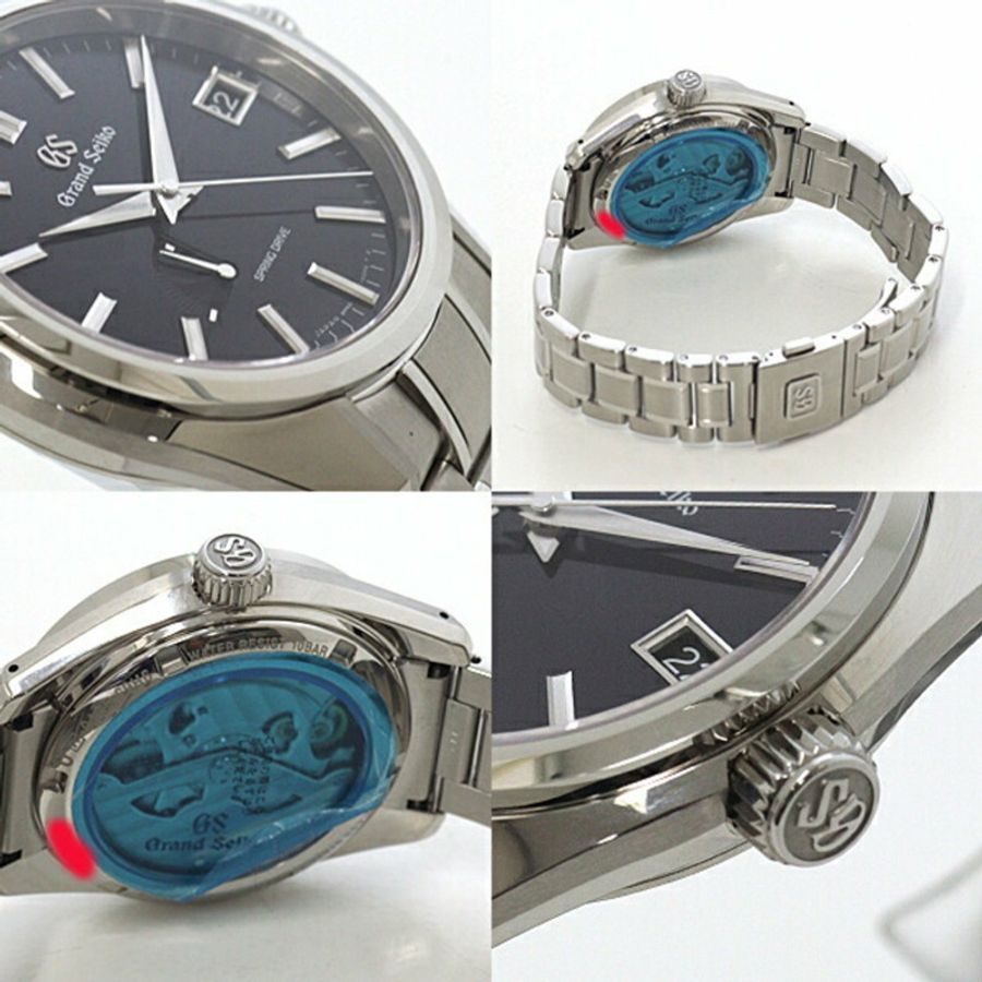精工 (SEIKO) 男錶 Grand Seiko Heritage 系列 SBGA375 海軍藍錶盤自動腕錶 未使用-2
