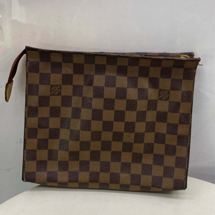 Louis Vuitton Ebene Damier Clutch-1
